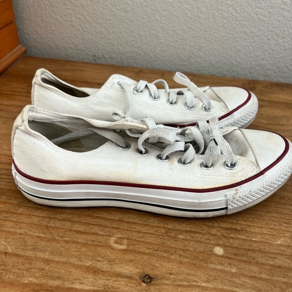 Converse All star. White canvas. Mens 5 ladies 7 - Picture 5 of 6